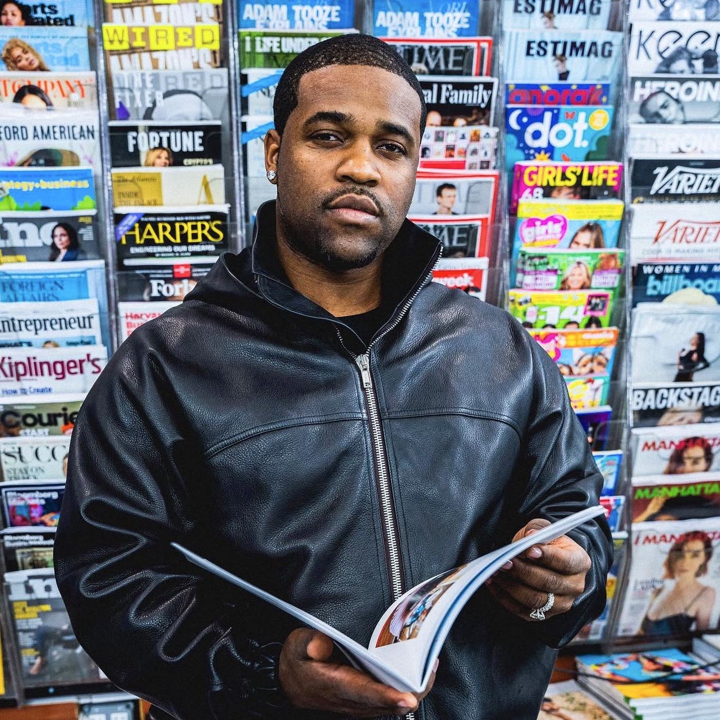 A$AP Ferg with magazine cover